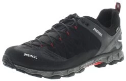 Meindl LITE TRAIL GTX Anthrazit Rot Herren Hikkingschuhe Grau