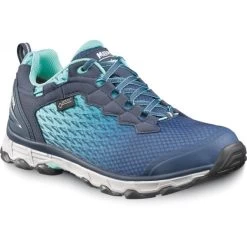 Meindl Activo Sport Lady GTX Damen Comfort Fit Wanderschuhe Ozean-türkis
