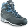 Meindl Antelao Lady GTX Comfort Fit Damen Wanderschuh Trekkingschuh Anthrazit-hellblau