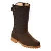 Meindl Innsbruck Lady II GTX Damen Winterstiefel Mit Lammfell Dunkelbraun